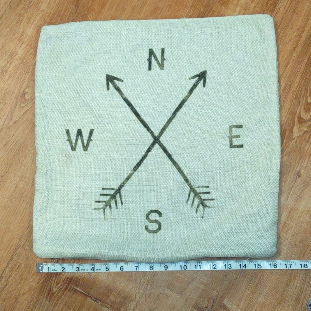 Zippered pillow cover